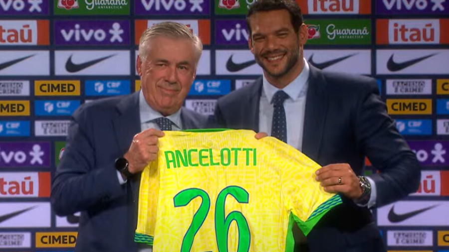 Ancelotti divulga lista da Seleção Brasileira para os últimos jogos das Eliminatórias